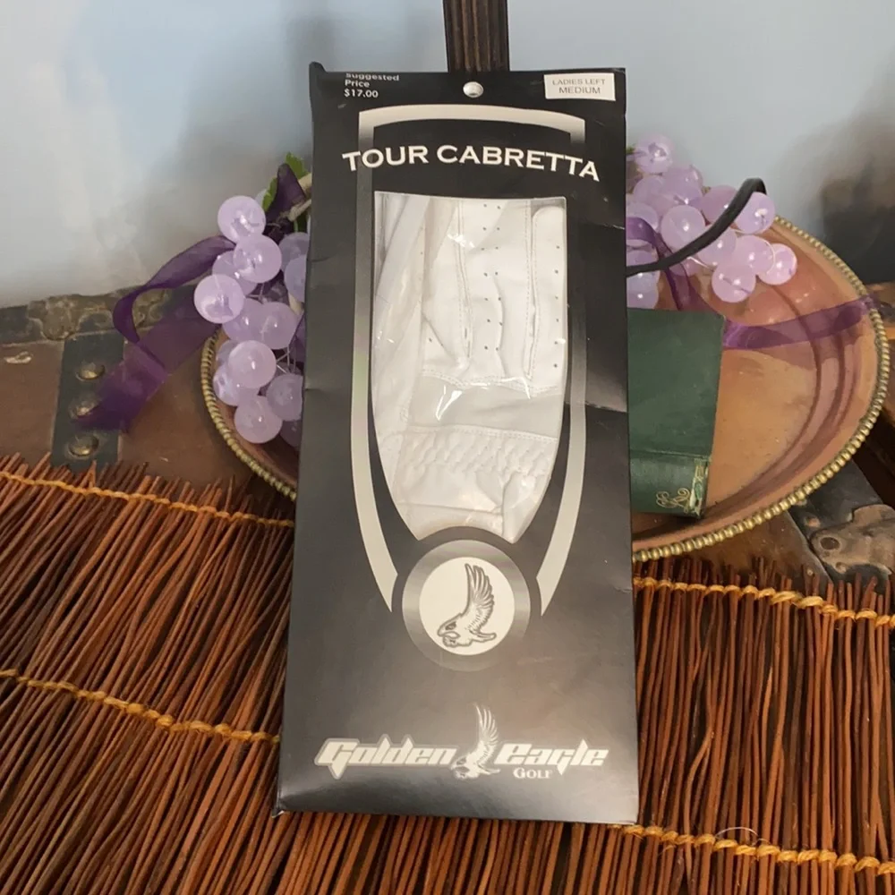 Tour Cabretta White Golf Gloves